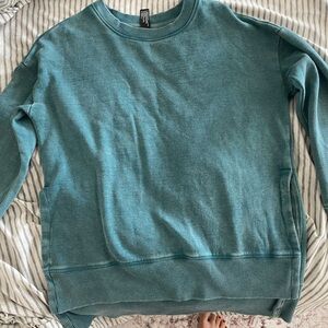90 Degree women’s sweatshirt, icy blue size M. Gently used.